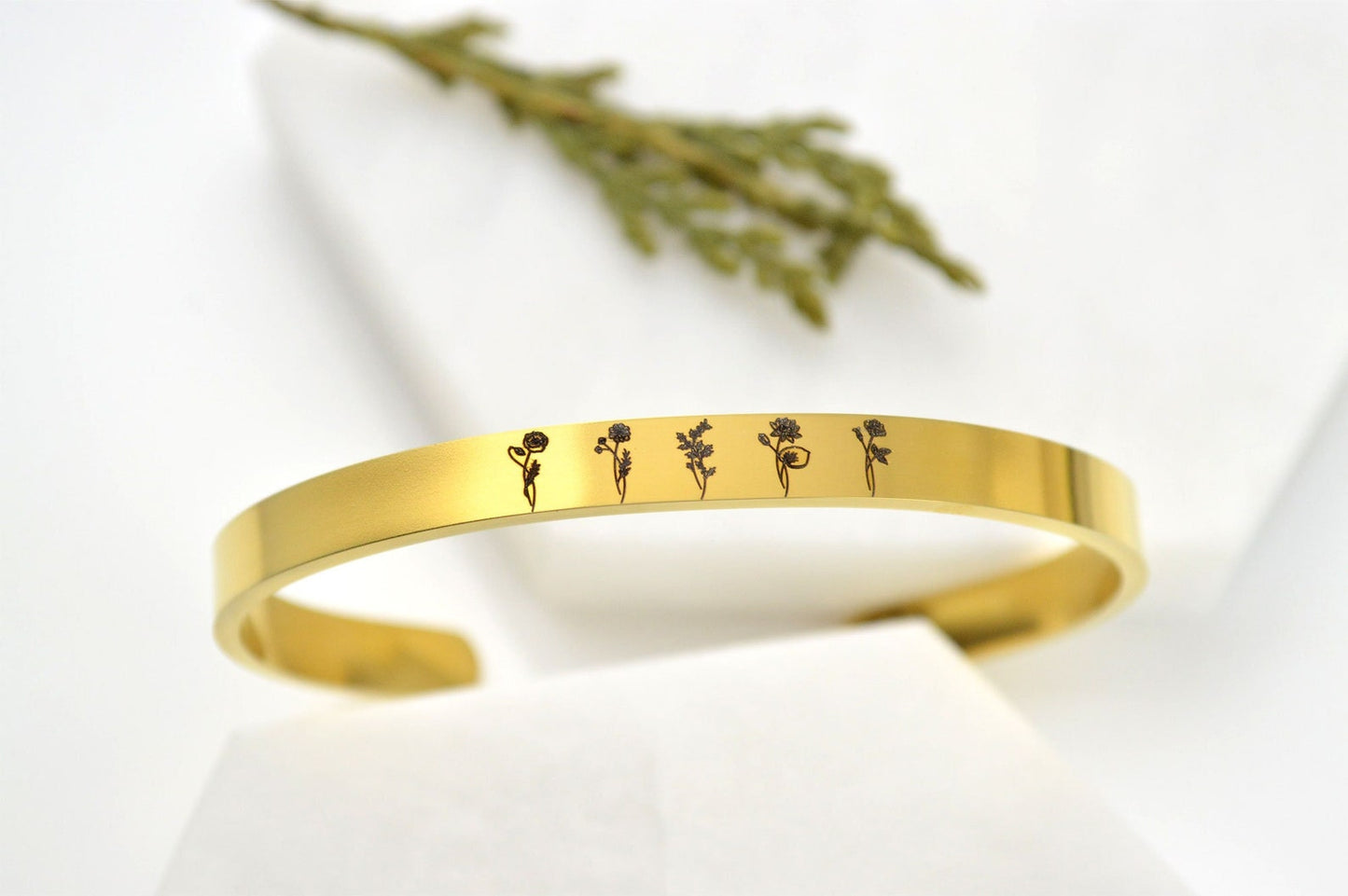 Multiple Birth Flower Bracelet