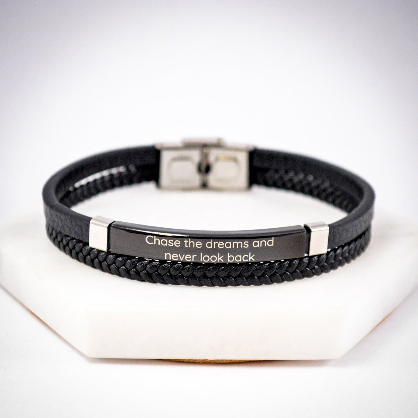 Mens Leather Bracelet