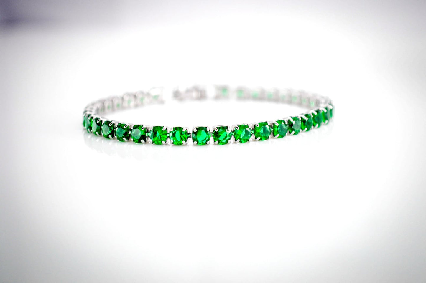 Emerald Tennis Bracelet