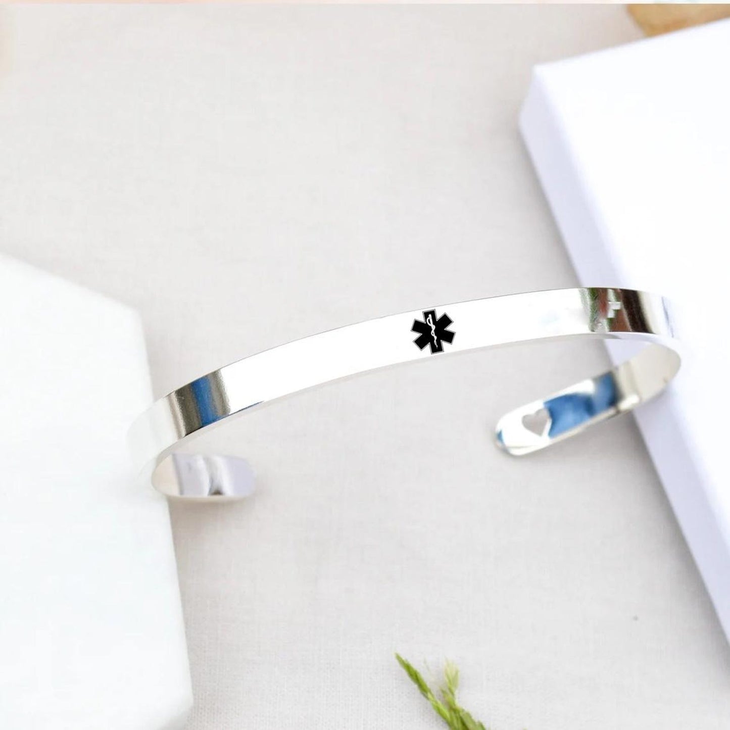 Stainless Steel Medical ID Bracelet