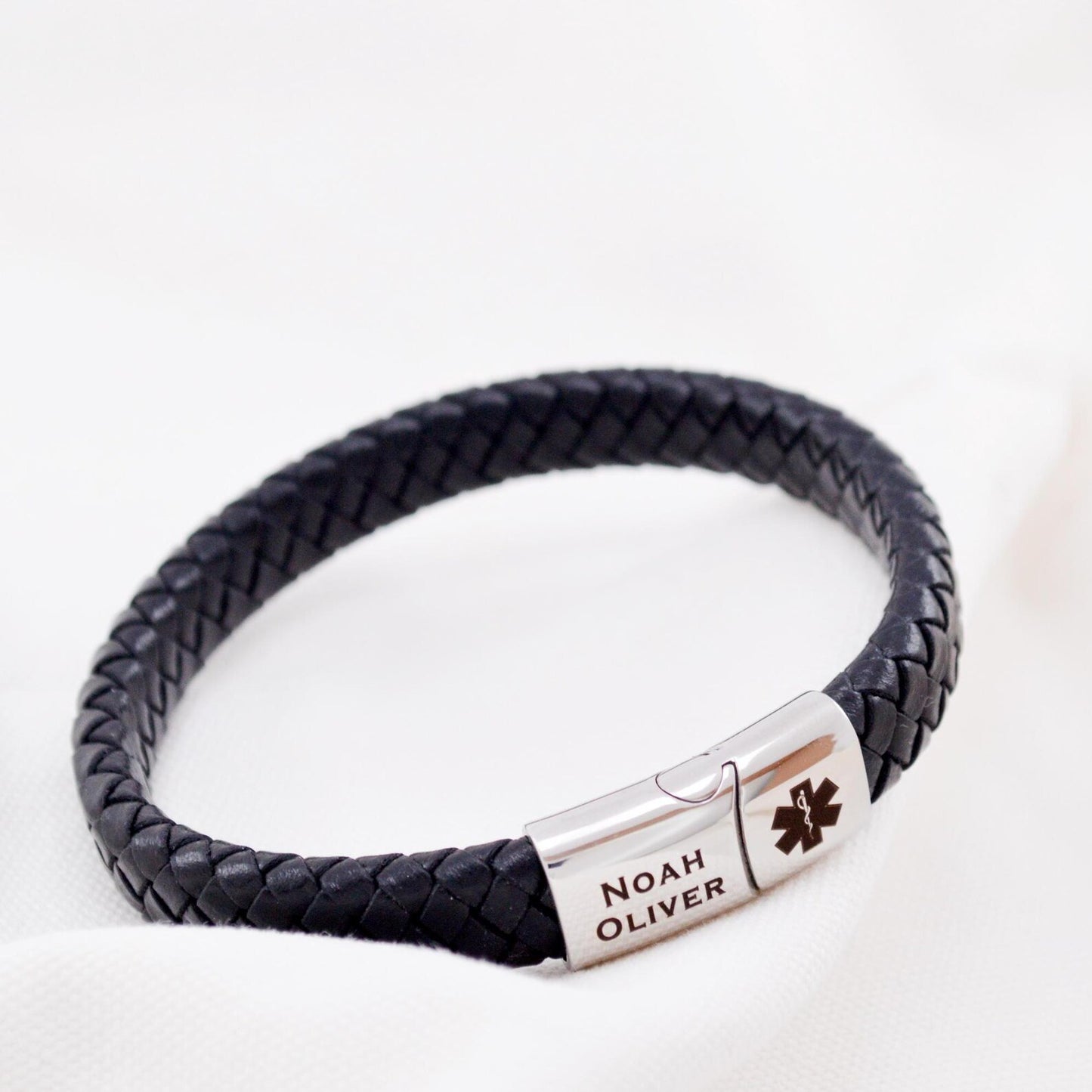 Hidden Message Medical ID Bracelet