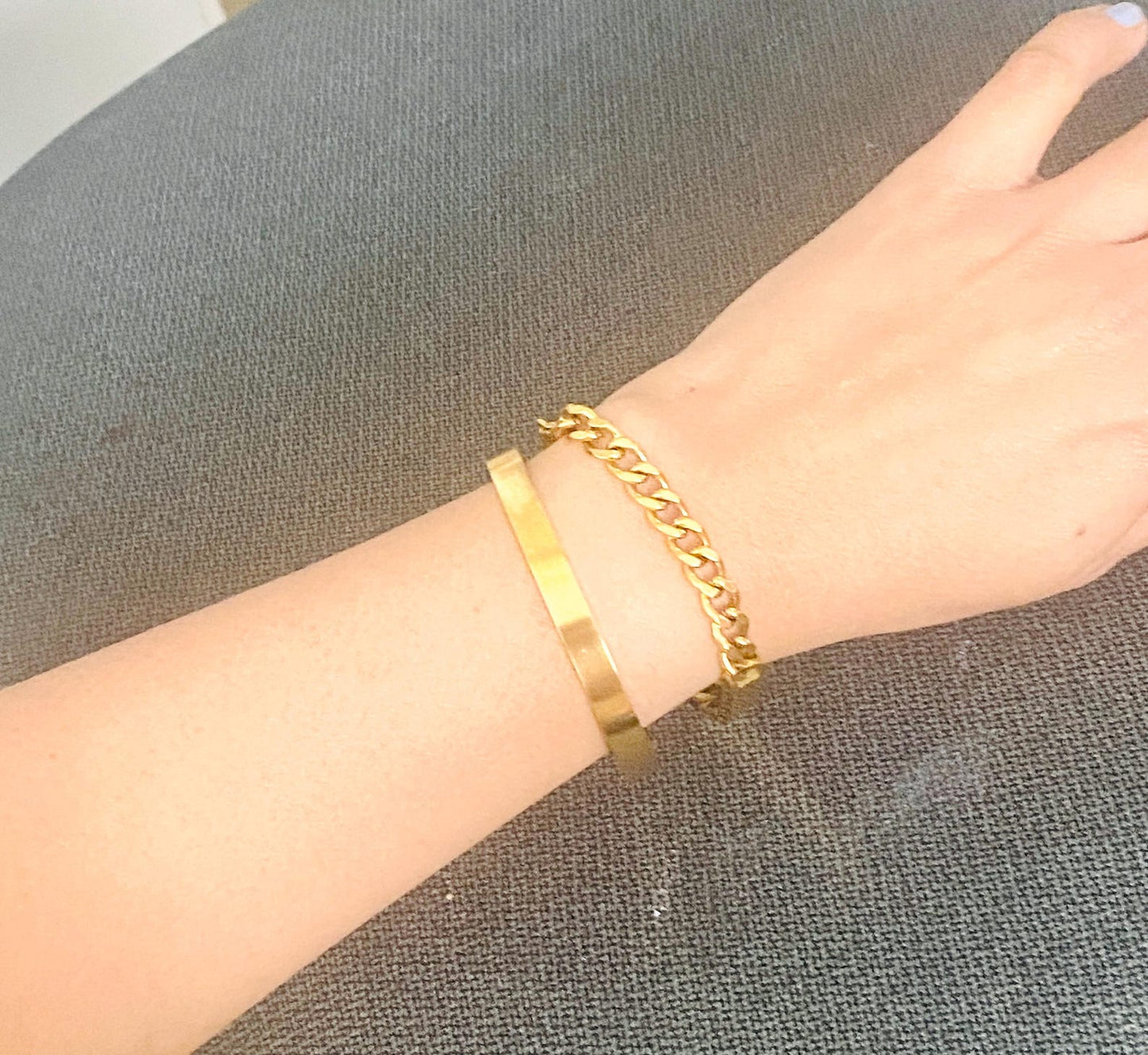 Personalised Cuff Bracelet