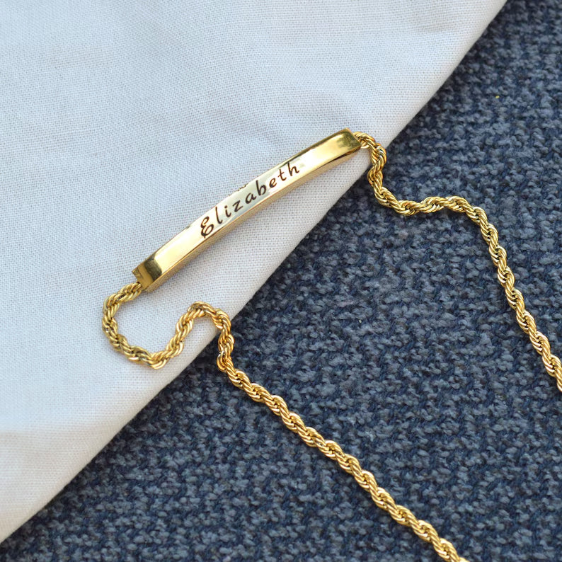 Custom Bar Bracelet