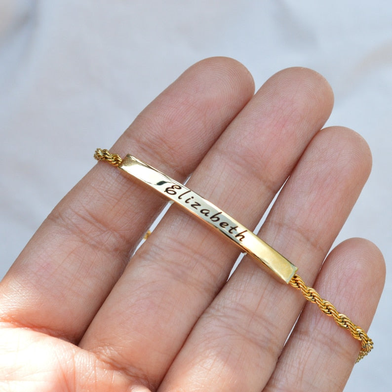 Custom Bar Bracelet
