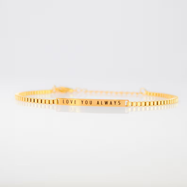 Dainty Personalized Name Bracelet