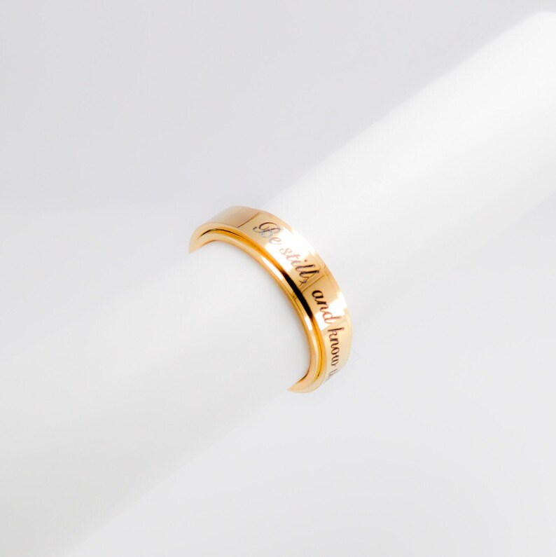 Personalised Spinner Ring