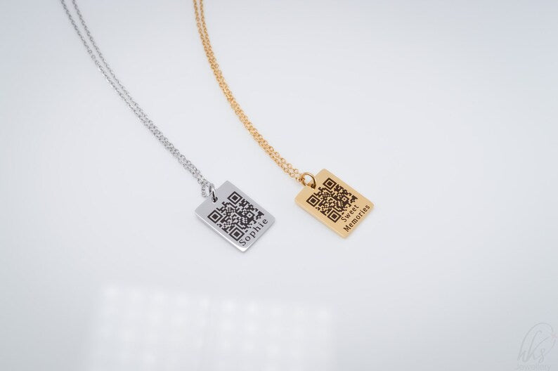 QR Code Necklace