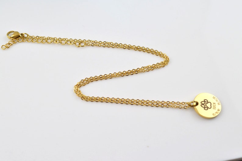 Dog Mom Pet Loss Necklace
