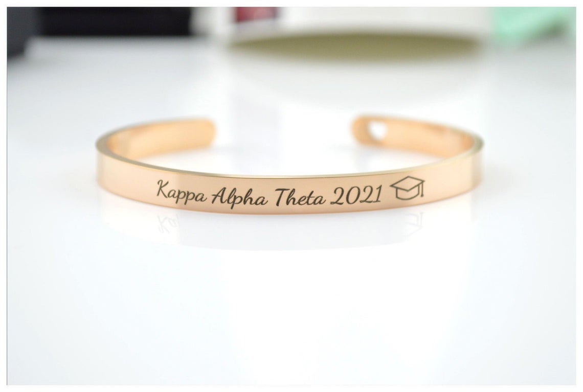 Graduation Cuff bracelet
