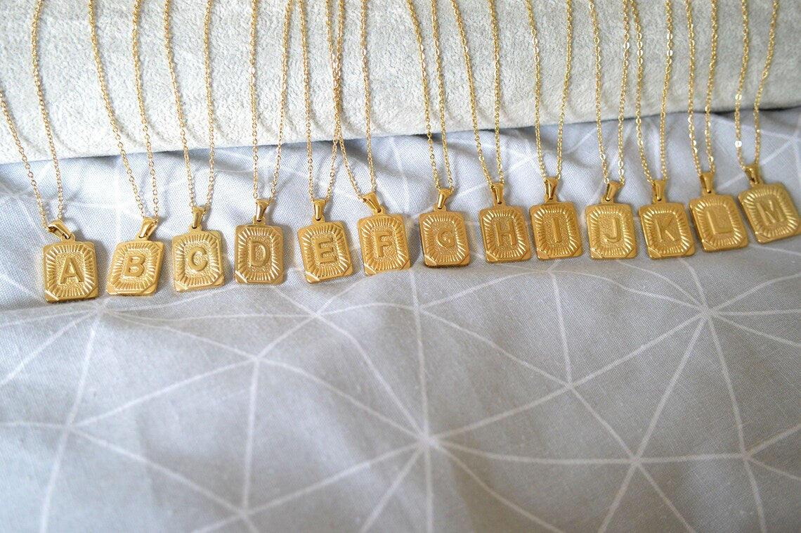 Name Initial Necklace