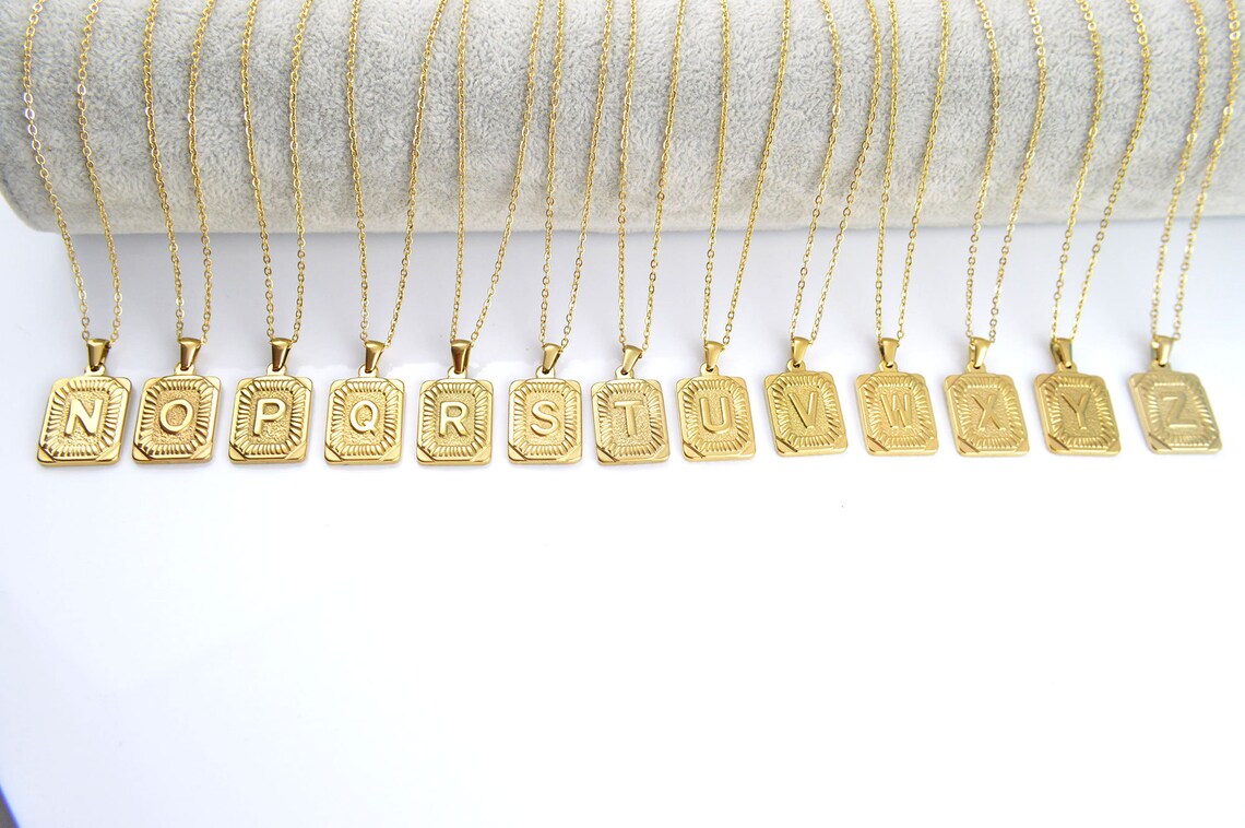 Name Initial Necklace