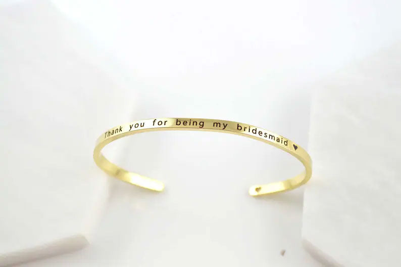 Bridesmaid Cuff Bracelets