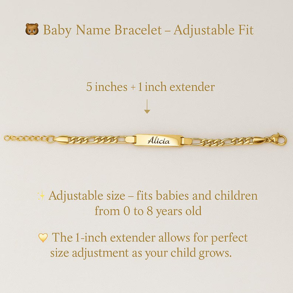 Baby Name Bracelet | Bracelet for Toddlers