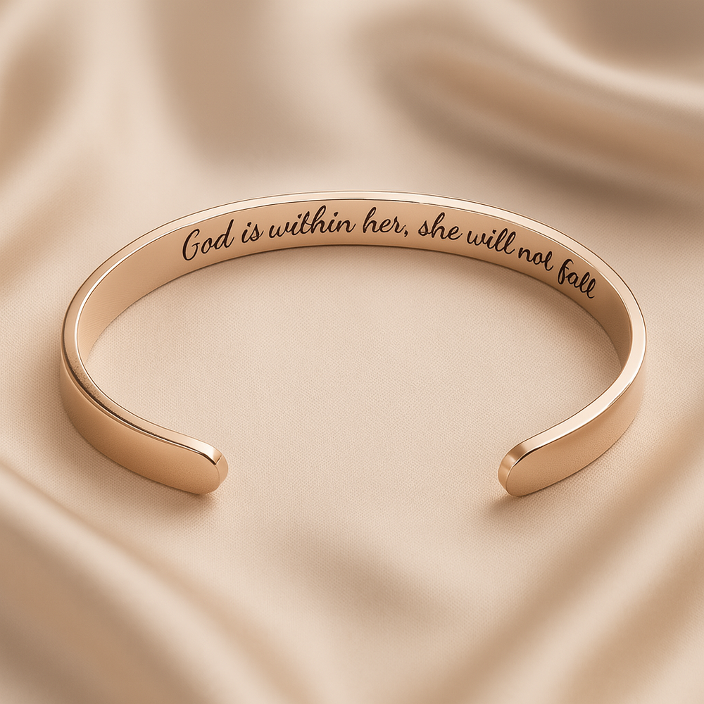 Eucharisteo - Gratitude Cuff Bracelet