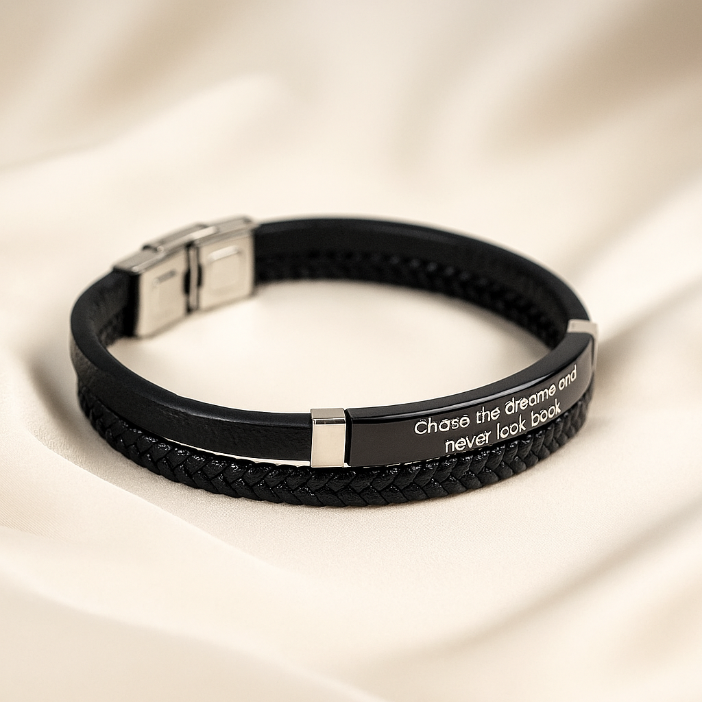 Mens Leather Bracelet