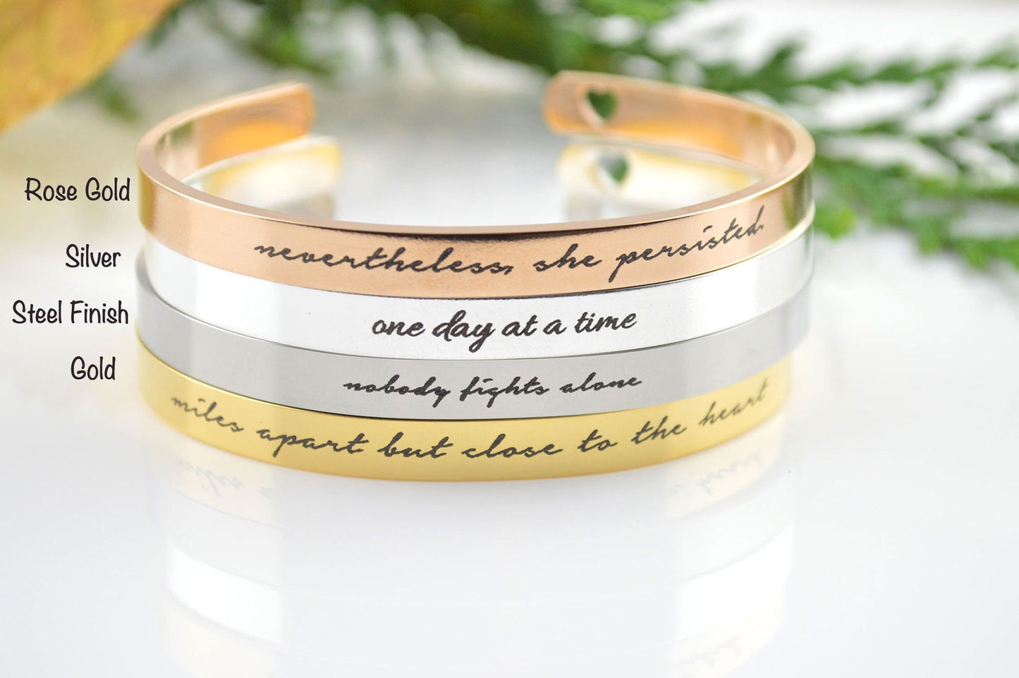 Personalised Cuff Bracelet
