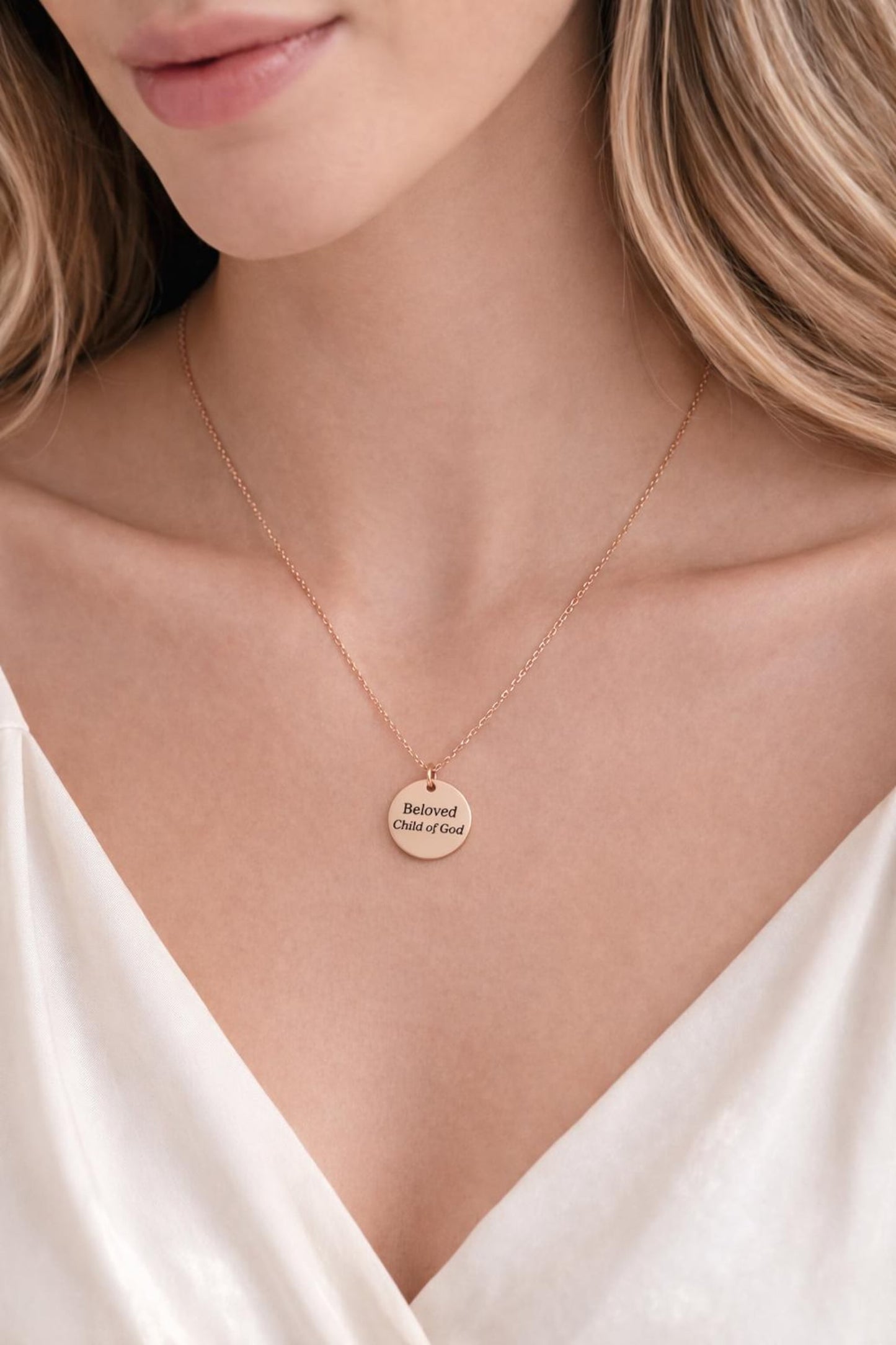 Christian Bible Verse Necklace, Personalised Jewelry, Uplifting Necklace, Christening Gifts, Necklace for Women