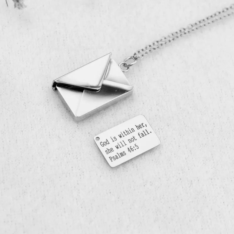 God is within her Necklace