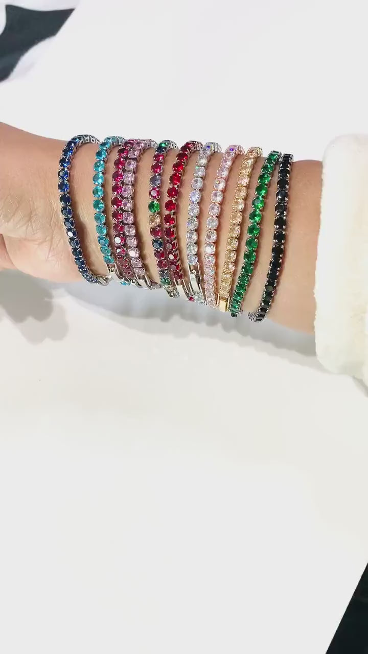 Turquoise Tennis Bracelet