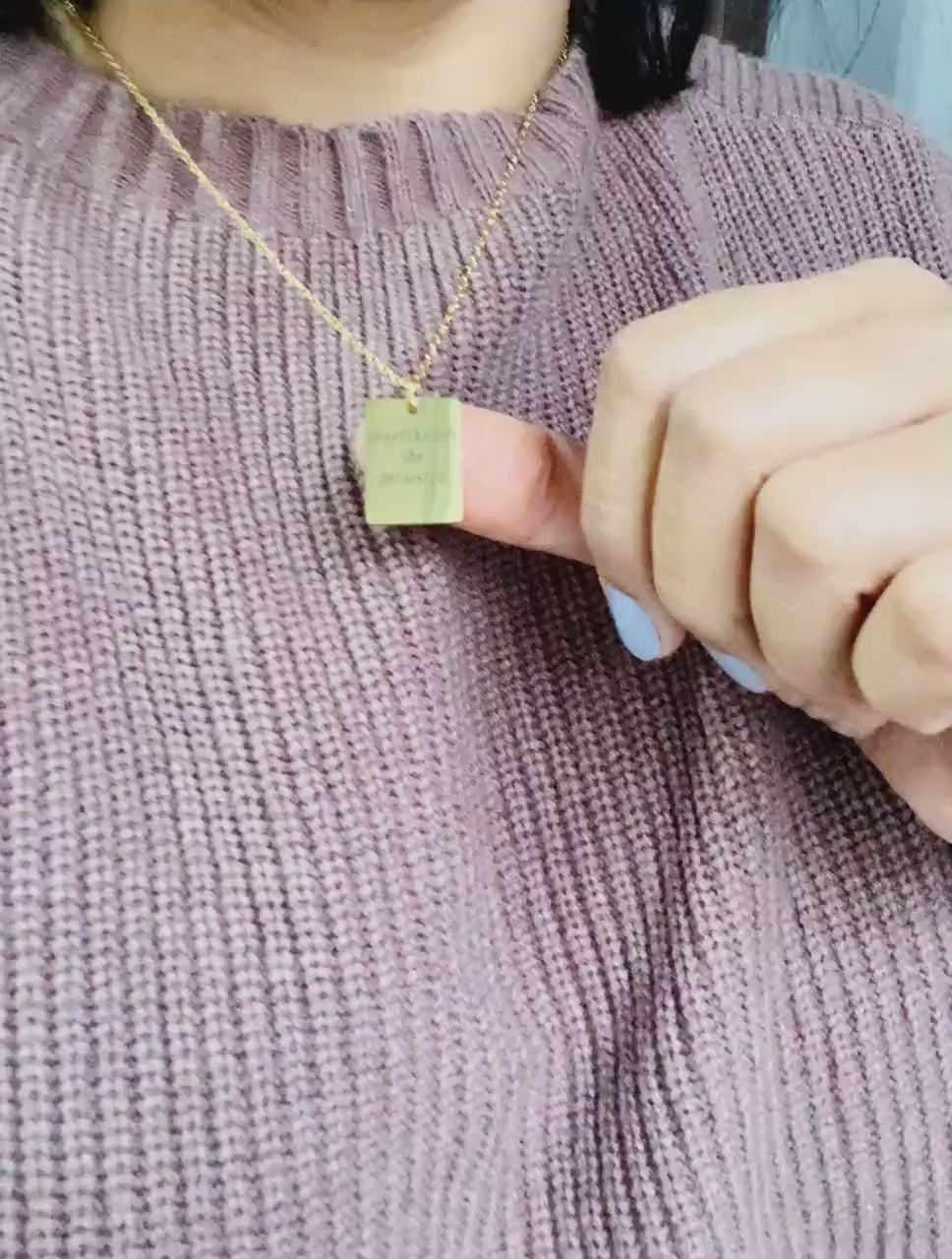 Nevertheless she persisted jewellery