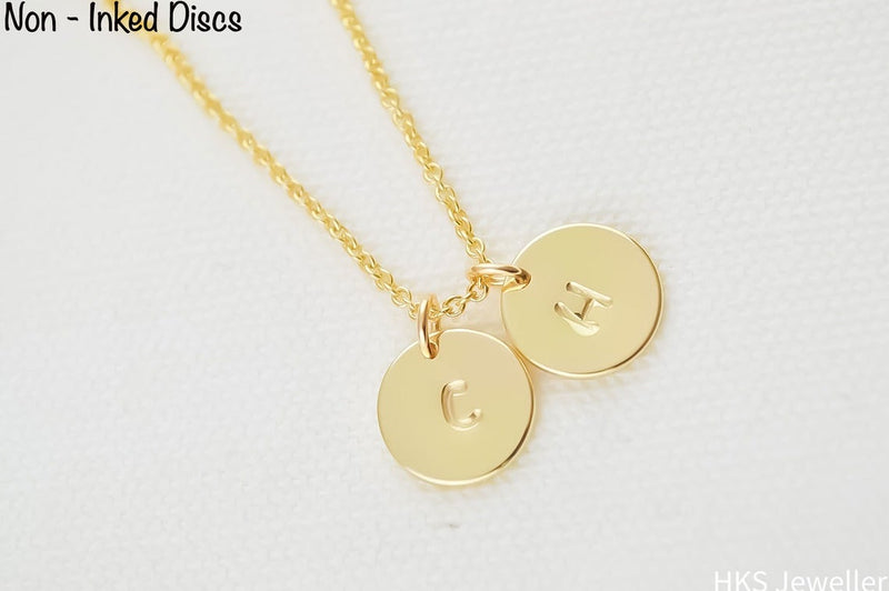 Name Initial Gold Necklace