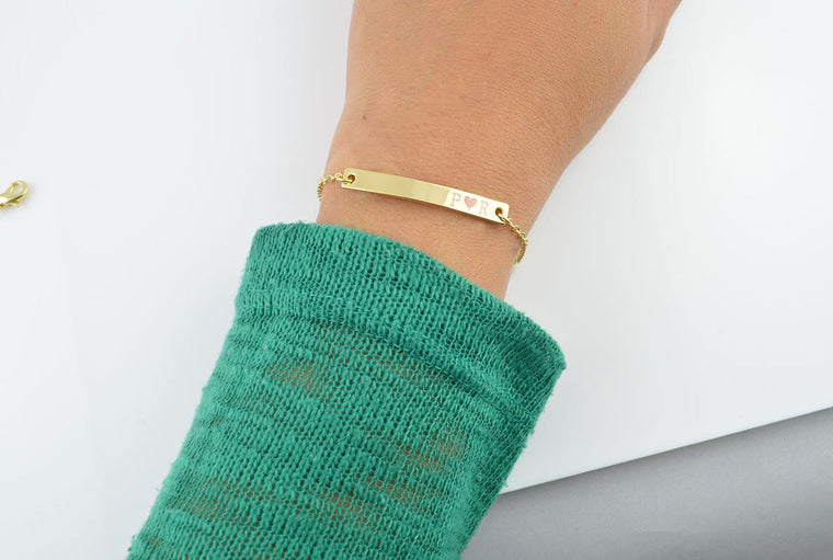 Arabic Gold Bracelet
