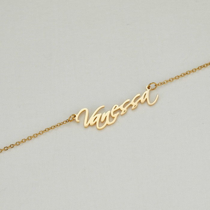 Sterling Silver Personalised Name Necklace
