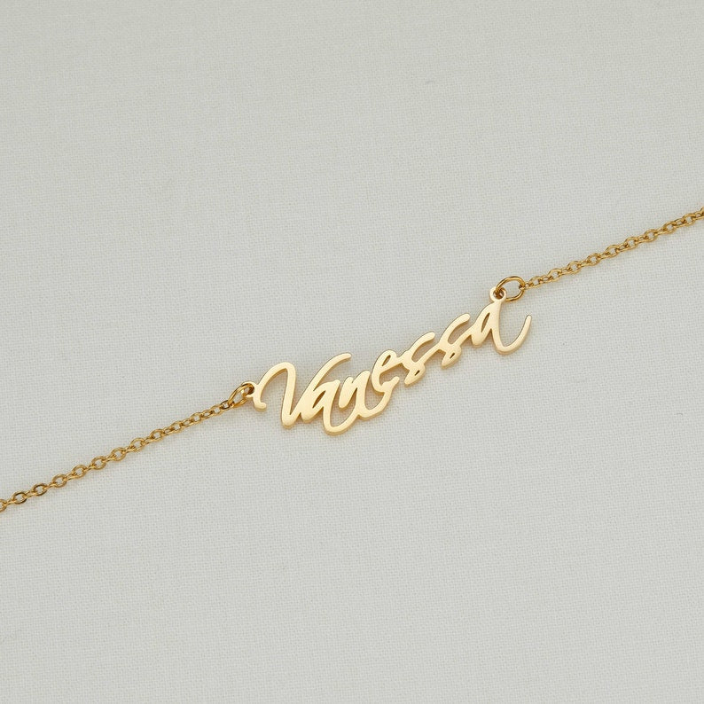 925 Sterling Silver Personalised Name Necklace